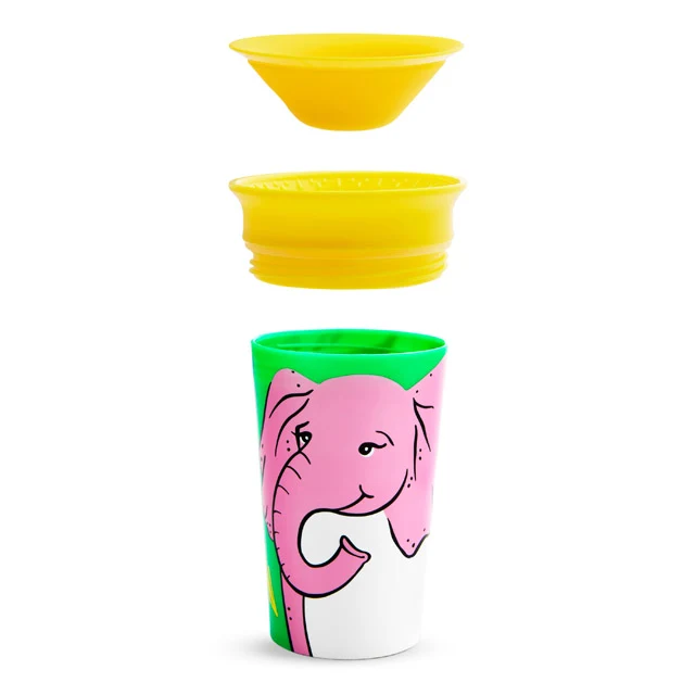 Miracle® 360° WildLove Sippy Cup, 9oz — Spill-Free Sips from Any Side