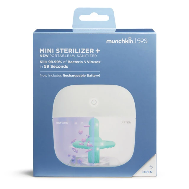 Mini bærbar UV-C sterilisator Plus med genopladeligt batteri