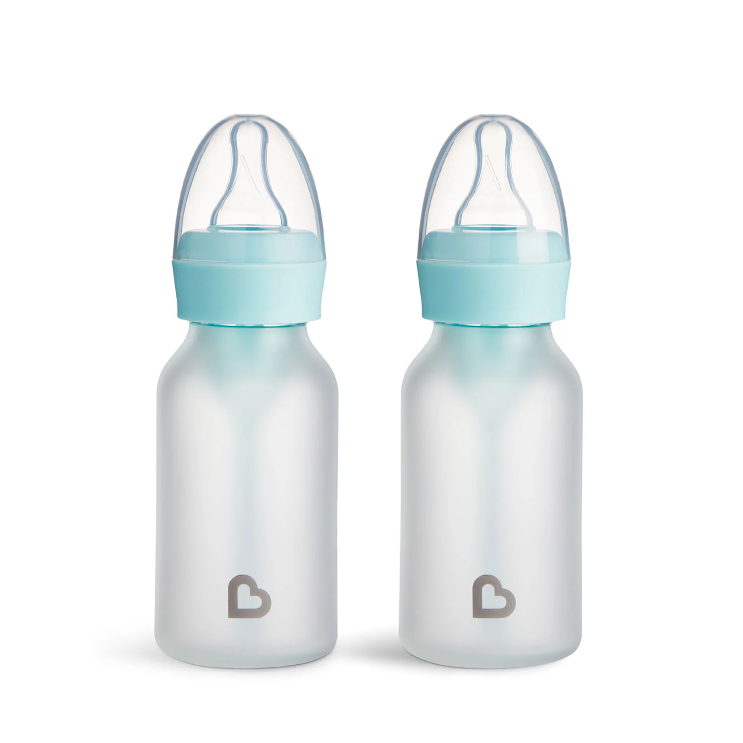Biberon en verre et silicone Bond® pour bébé, 2 pièces, sans microplastique