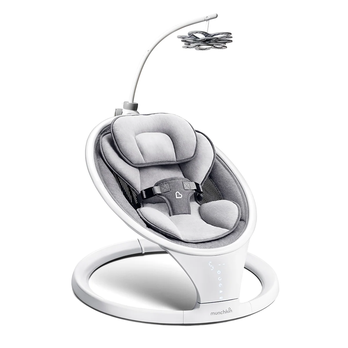 Munchkin Swing with Baby Bloom Mobile Set for Infants