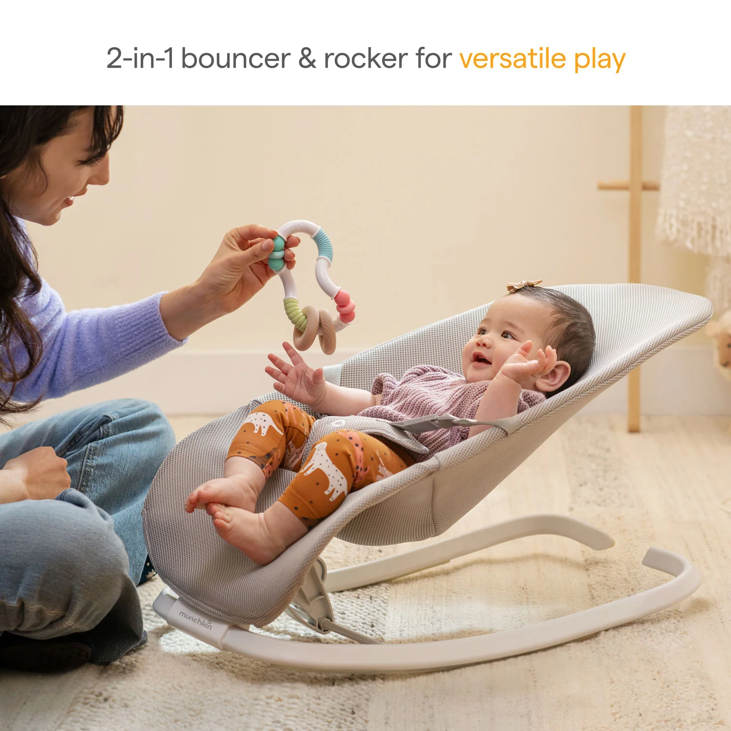 Bouncer & Rocker 2-in-1 Spring