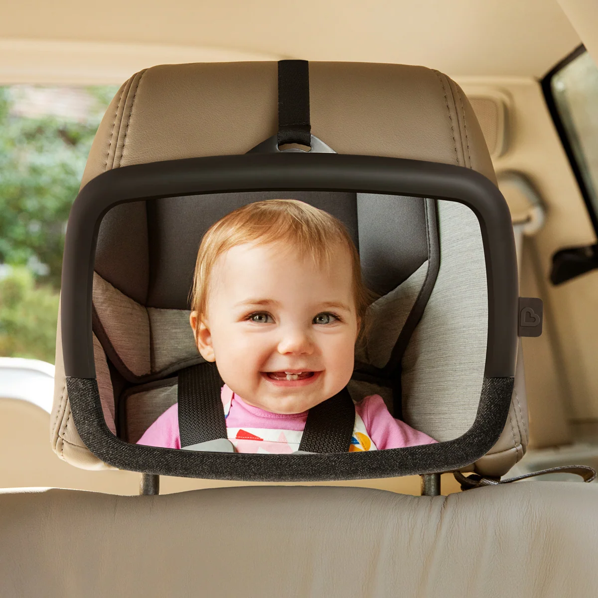 360° Baby In-Sight Pivot Car Mirror for Adjustable Headrests