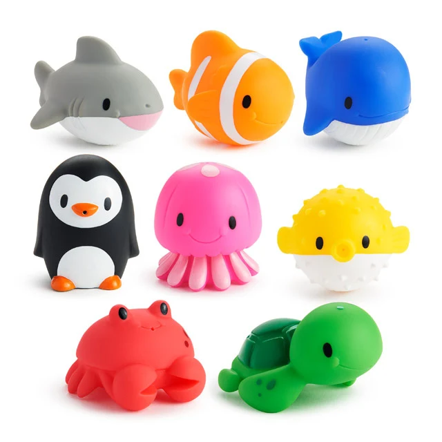 Ocean™ Bath Squirts 8 Pack Floating Water Toys for Babies
