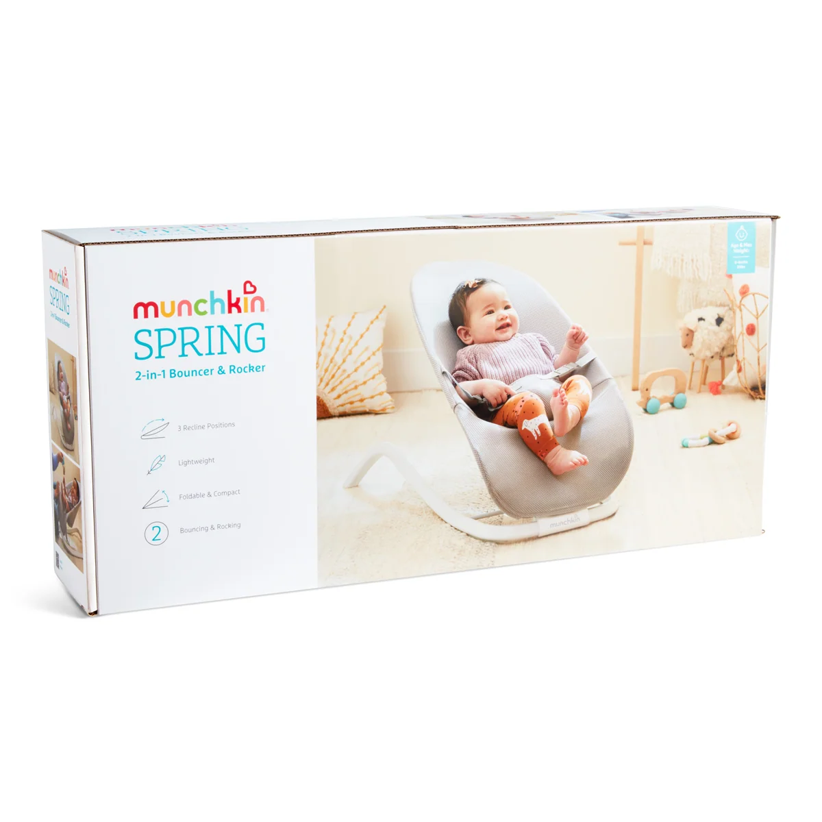 Bouncer & Rocker 2-in-1 Spring