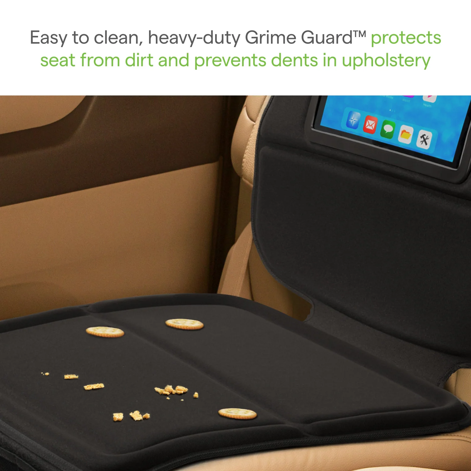 Protège-siège auto Munchkin Elite Seat Guardian avec support pour tablette
