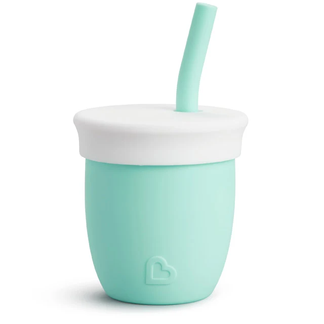 C’est Silicone!™ 빨대 트레이닝 컵, 4oz