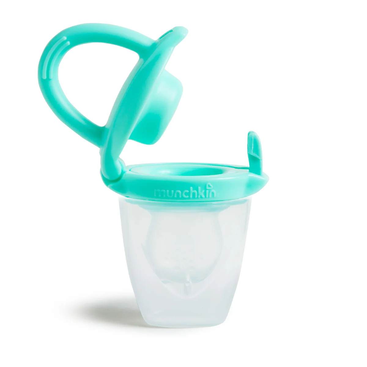 Silicone Baby Food Feeder, 2-Pack for Purees and Soft Solids