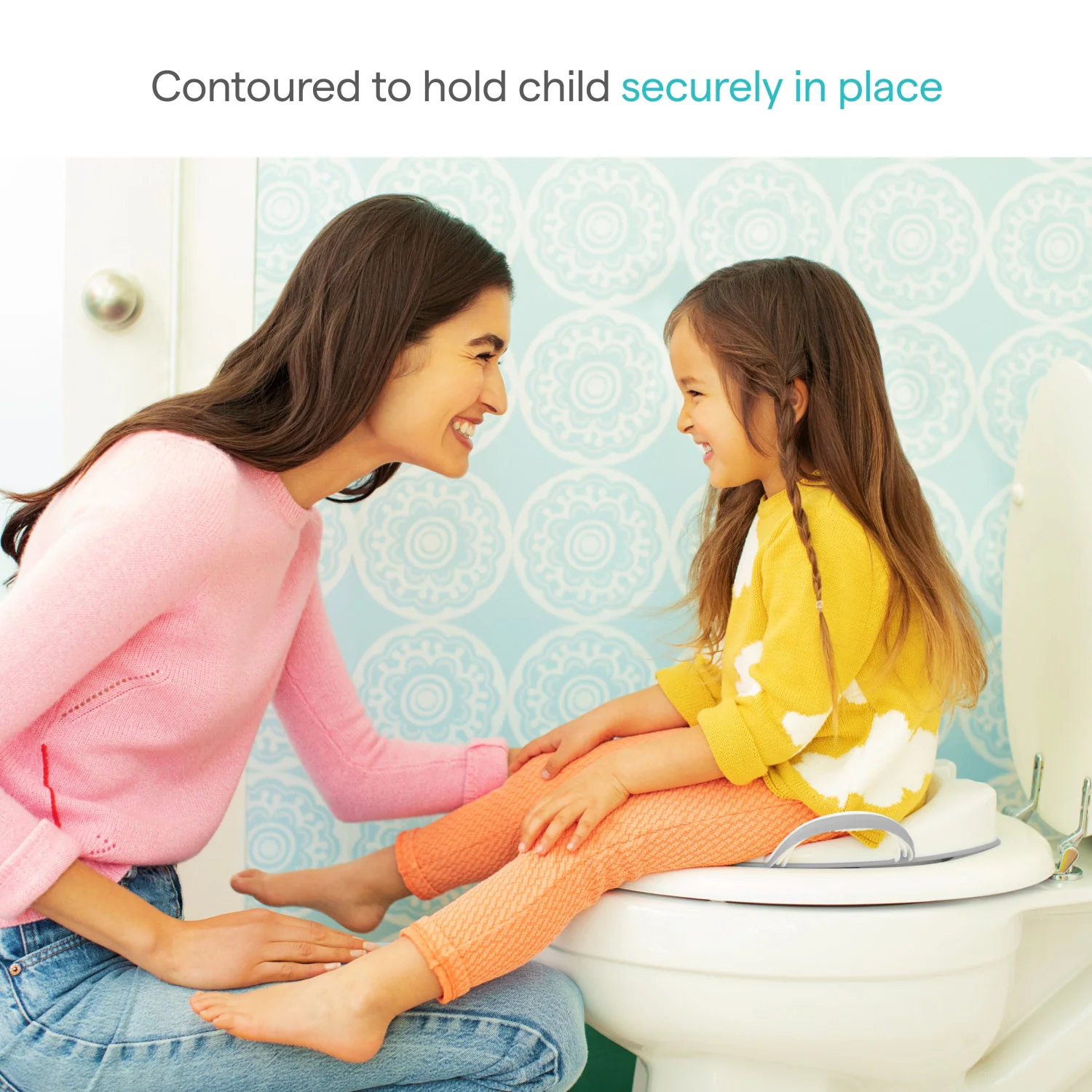 Sturdy™ Potty Seat with Built-In Handles and Non-Skid Edge