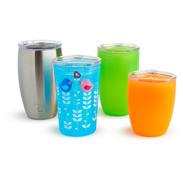 Miracle Big Kid Straw and Sipper Lids Conversion Set for Toddlers
