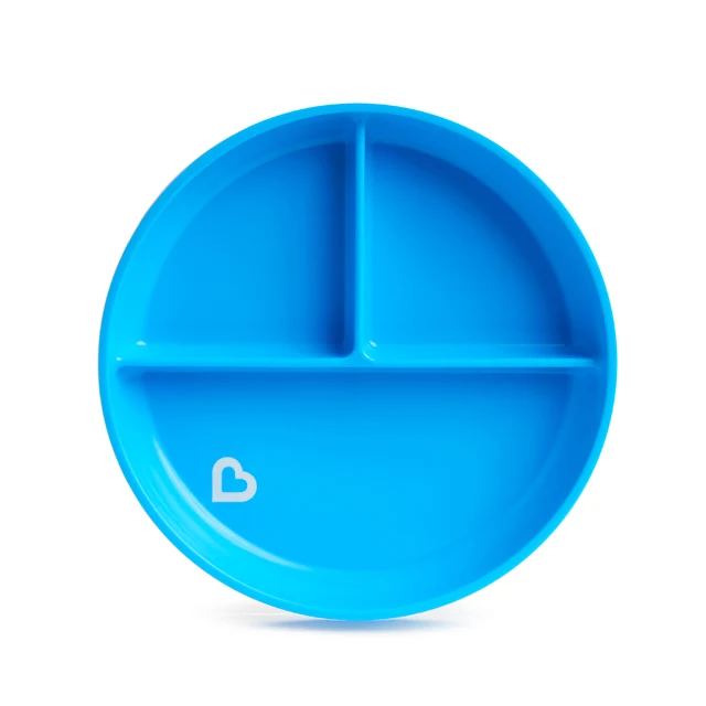 Stay Put Suction Plate with Deep Sides for Baby and Toddler Meals