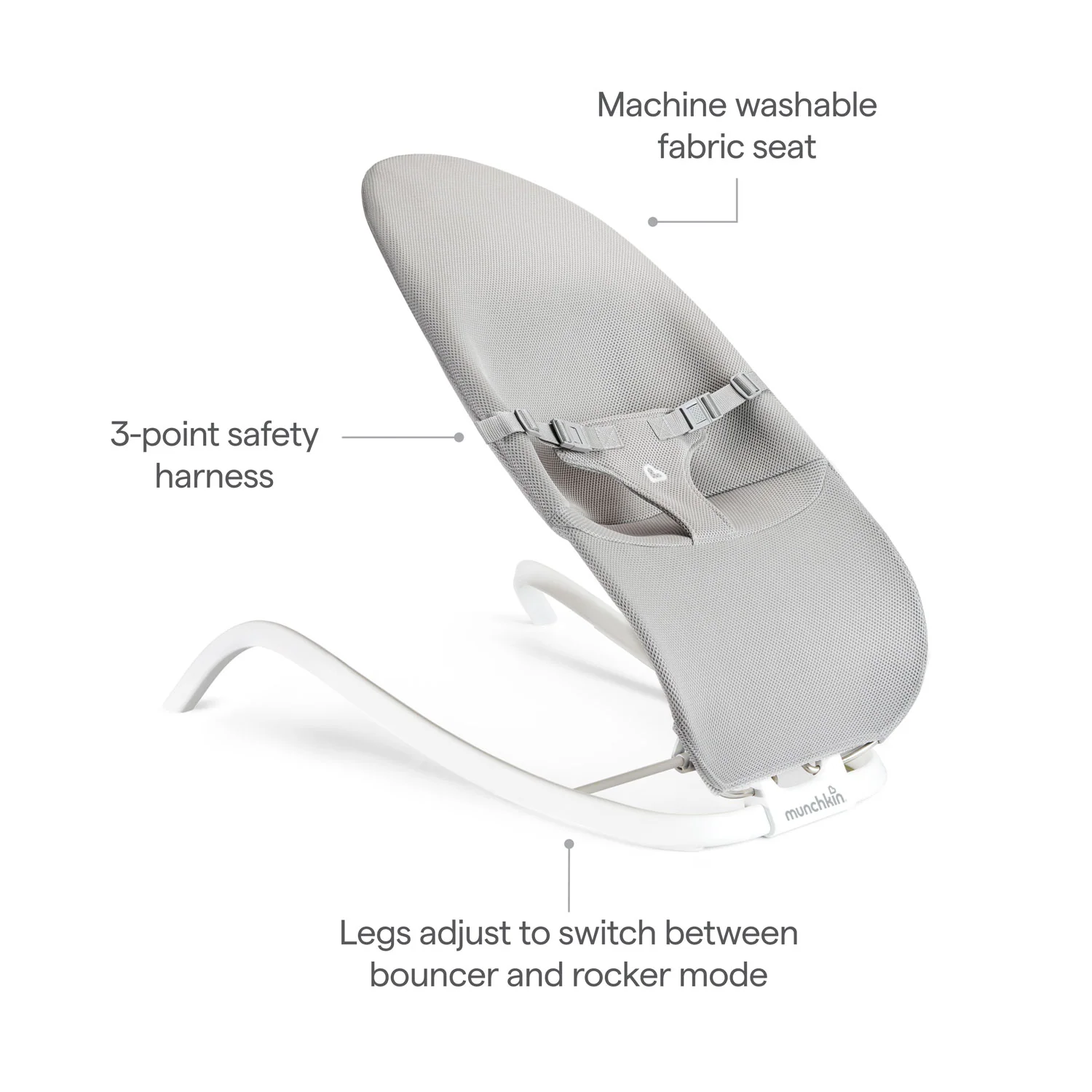 Spring 2-in-1 Bouncer & Rocker