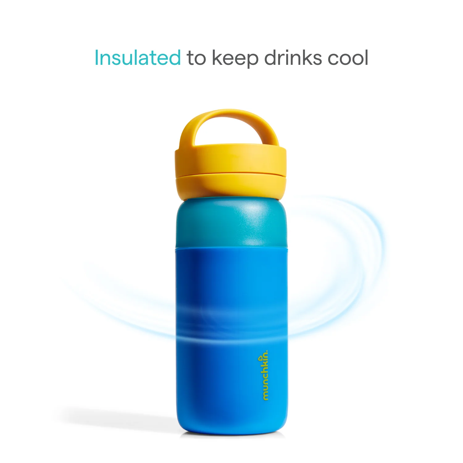 Gourde isotherme Munchkin Stay Cool pour tout-petits avec couvercle à clapet