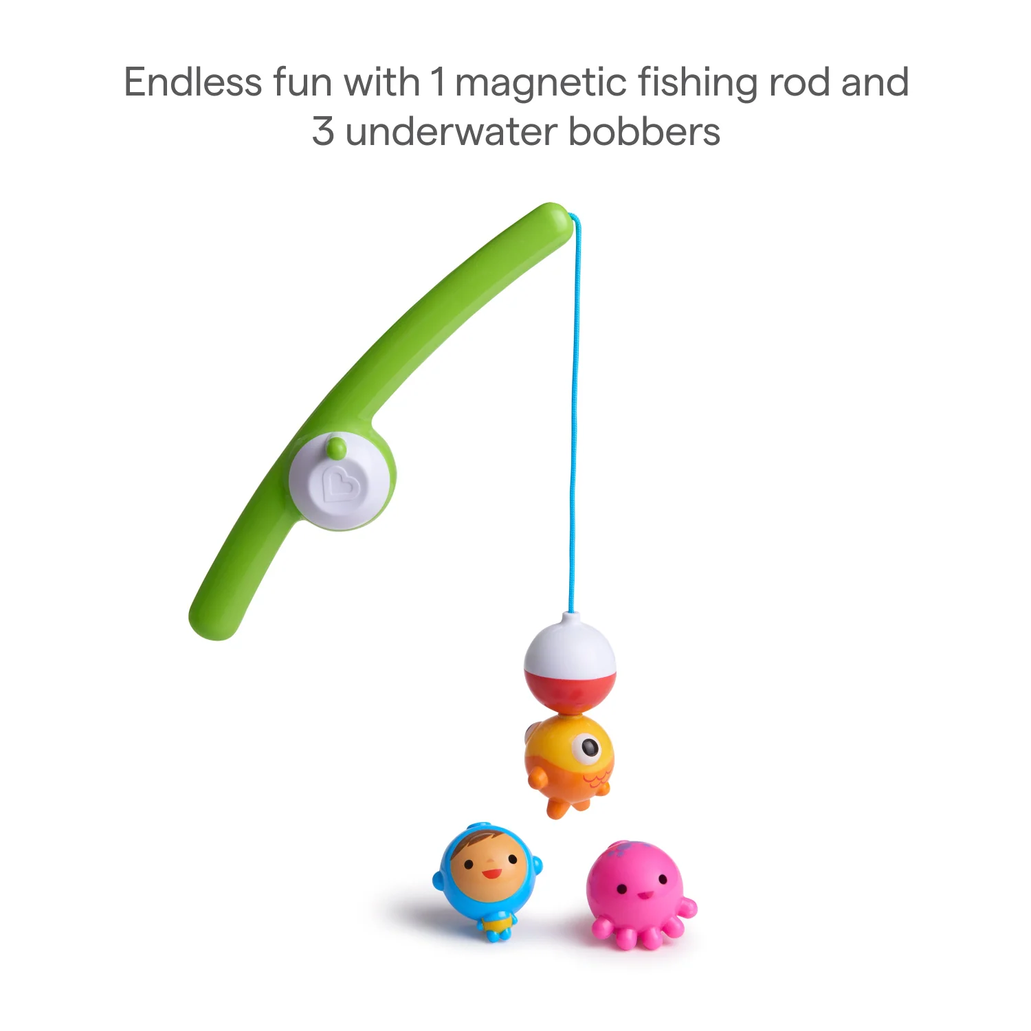 Fishin’™ Bath Toy with Magnetic Rod and 3 Floating Bobbers