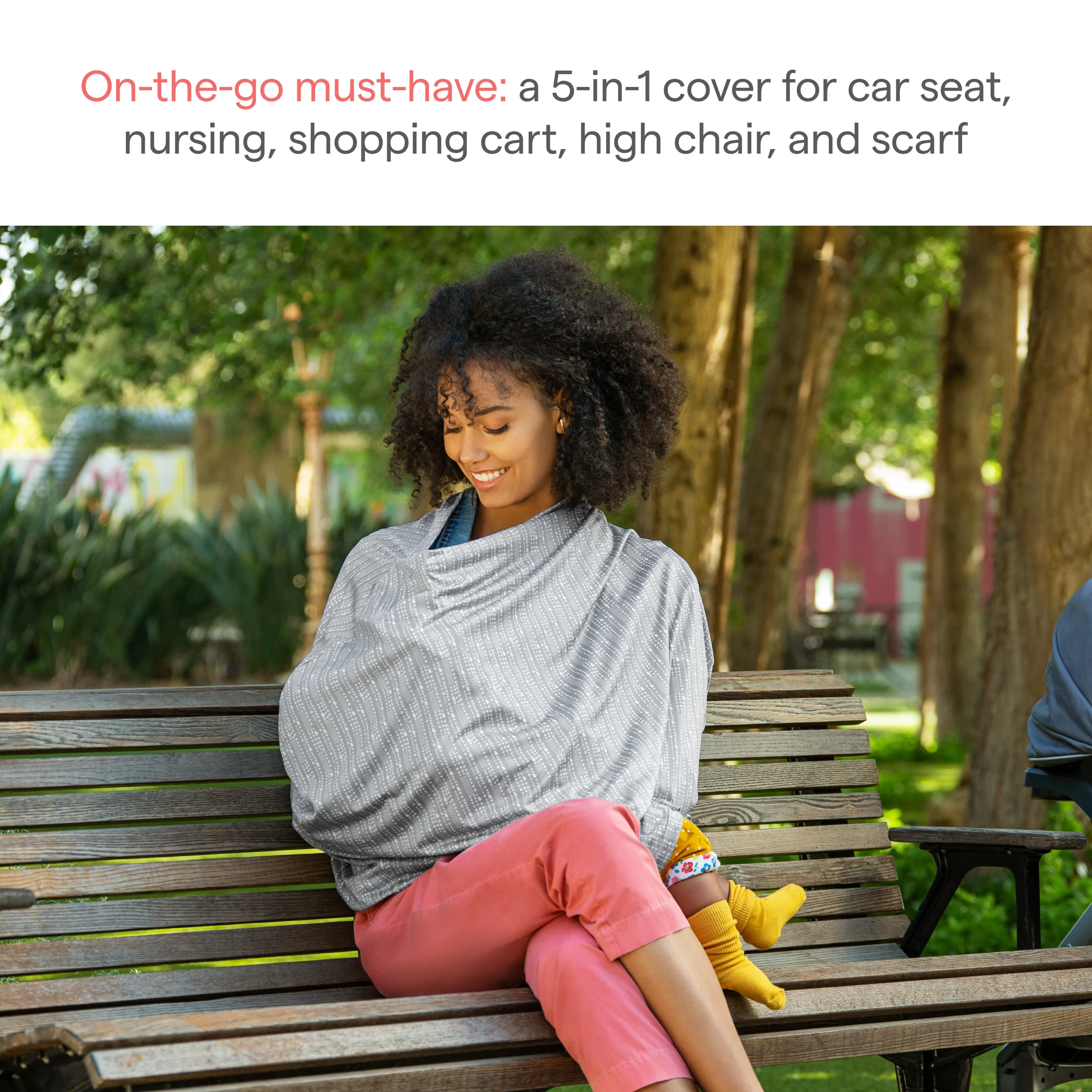 Munchkin XtraGuard™ Antimicrobial 5-in-1 Cover for Car Seats and Carriers