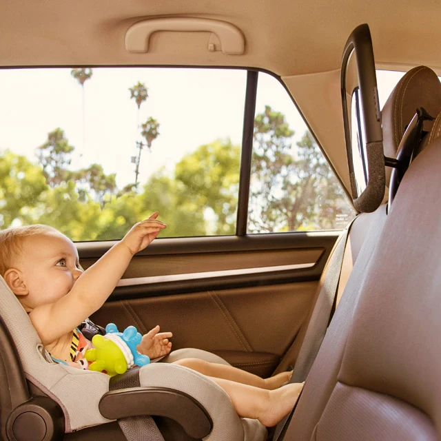 360° Baby In-Sight Pivot Car Mirror for Adjustable Headrests