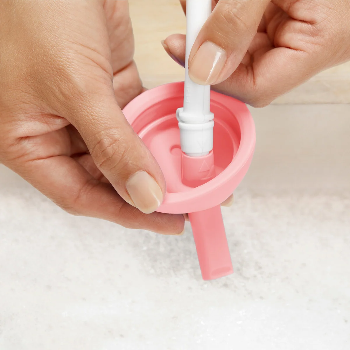 Simple Clean™ Rietjesbeker, 10oz, 2 stuks voor peuters
