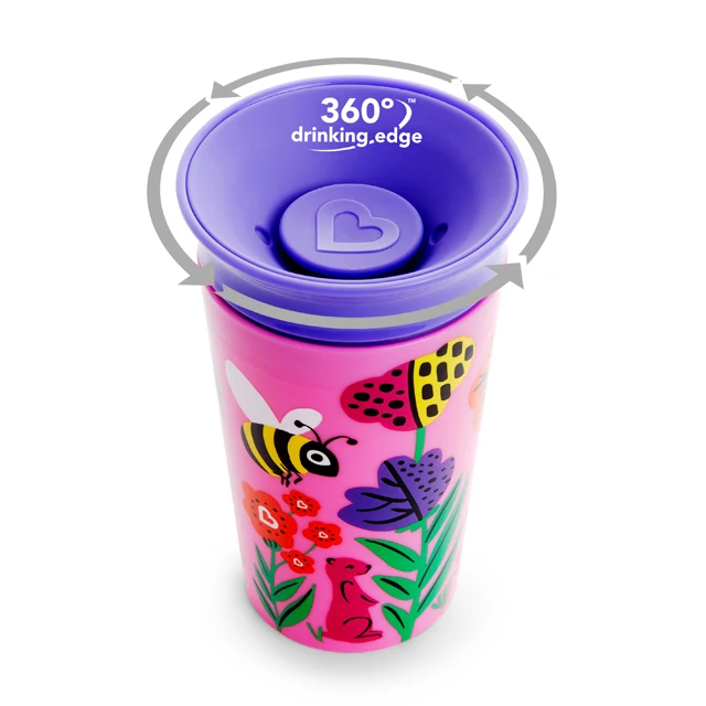 Miracle® 360° WildLove 시피 컵, 9oz, 2개입