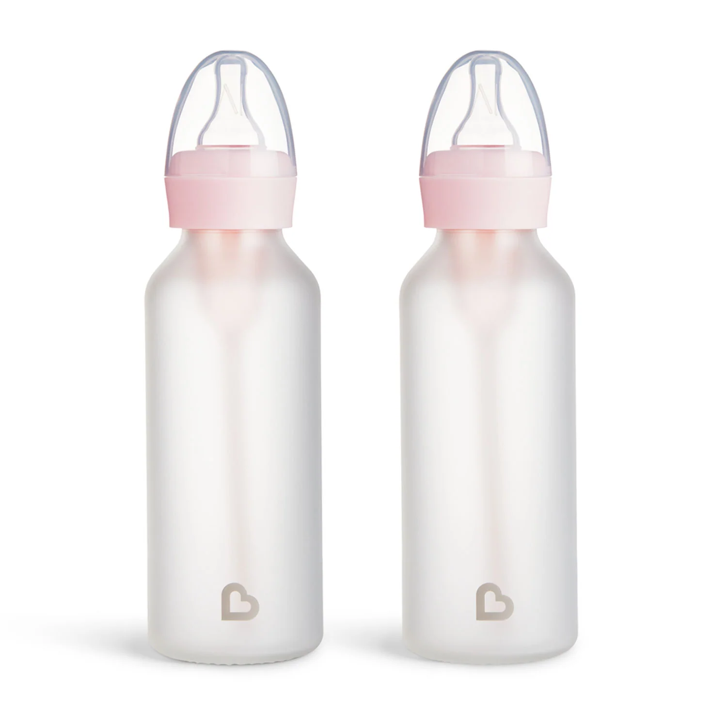 Biberon en verre et silicone Bond® pour bébé, 2 pièces, sans microplastique