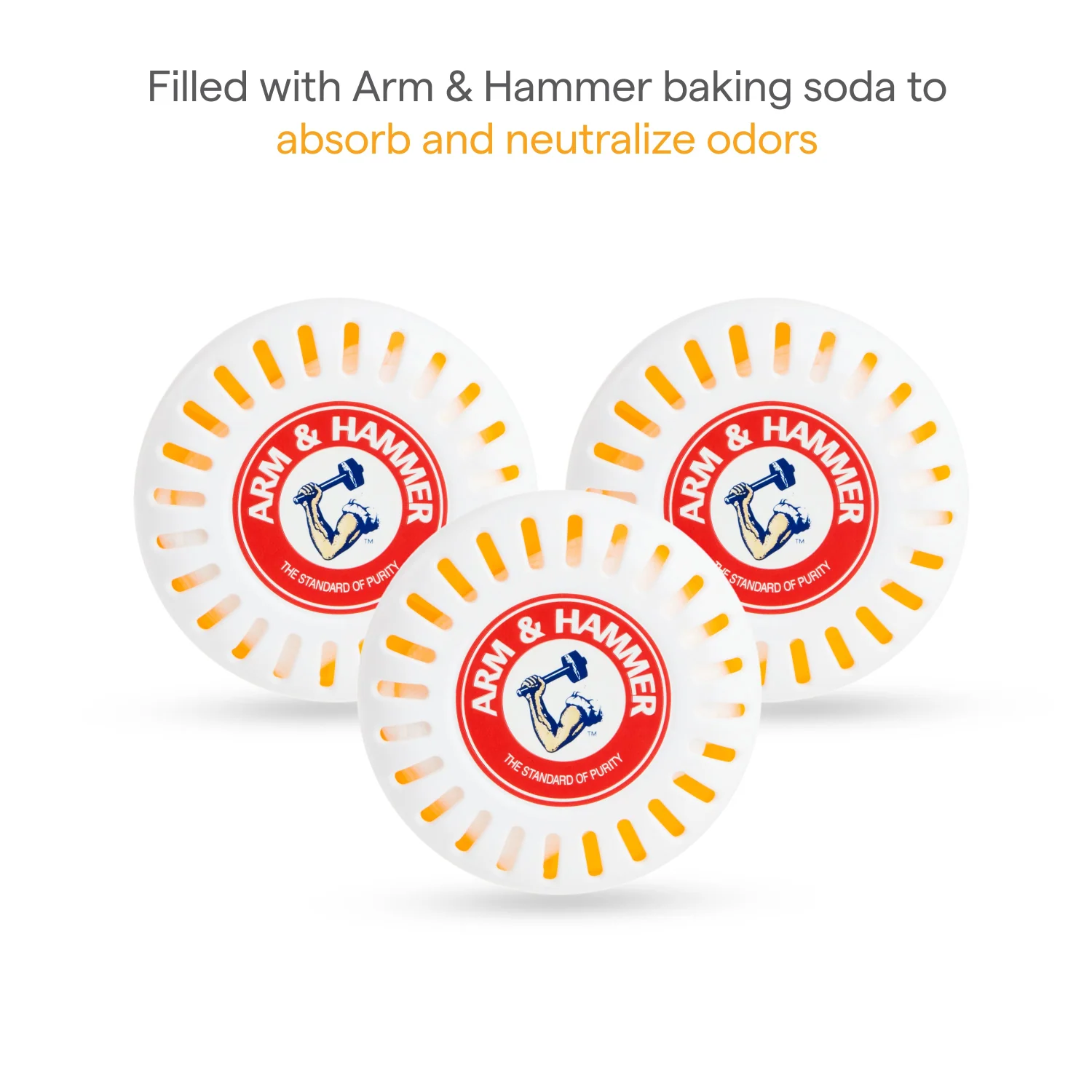 Arm & Hammer™ Puck™ bakpulverkassett 3-pack för blöjhinkar