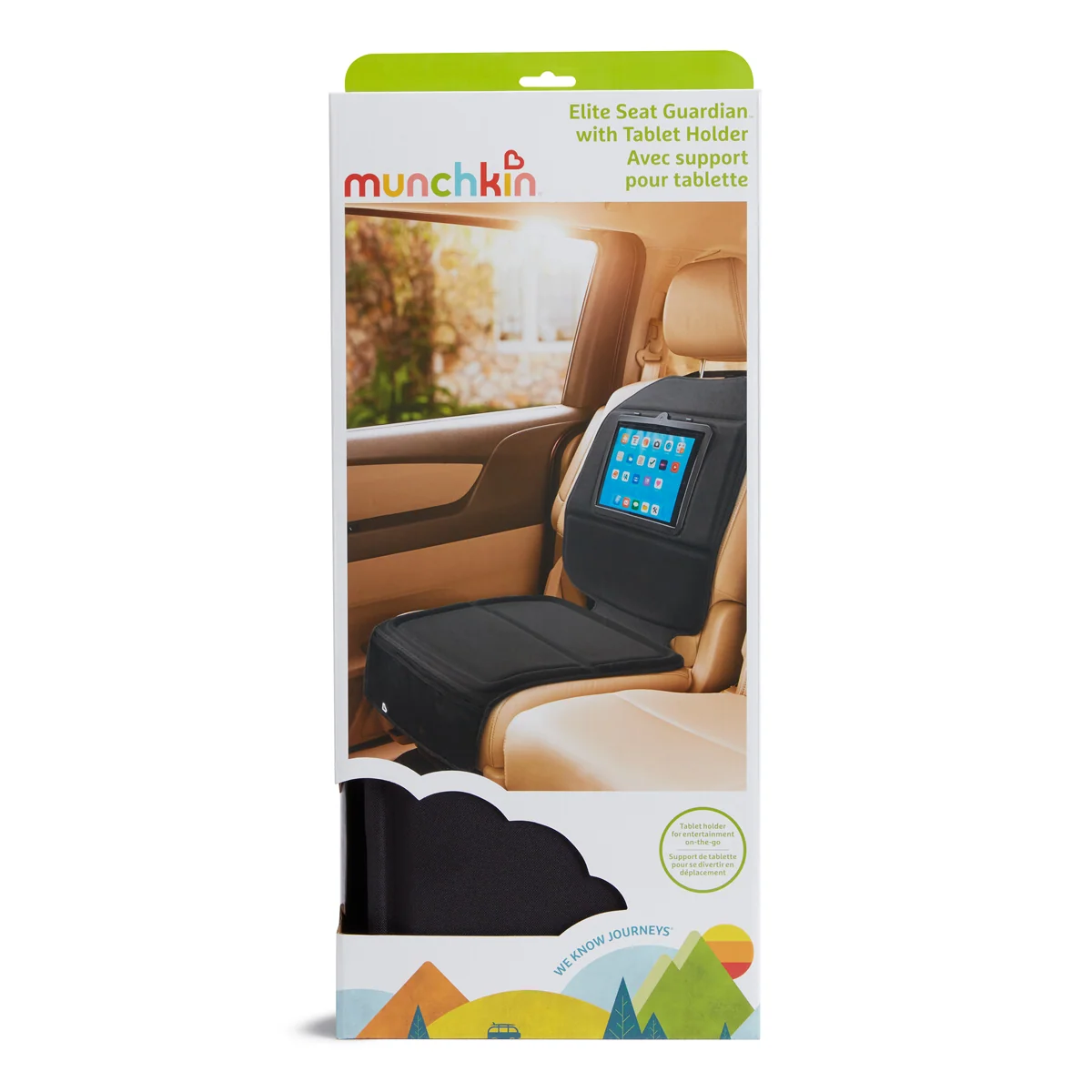 Protège-siège auto Munchkin Elite Seat Guardian avec support pour tablette