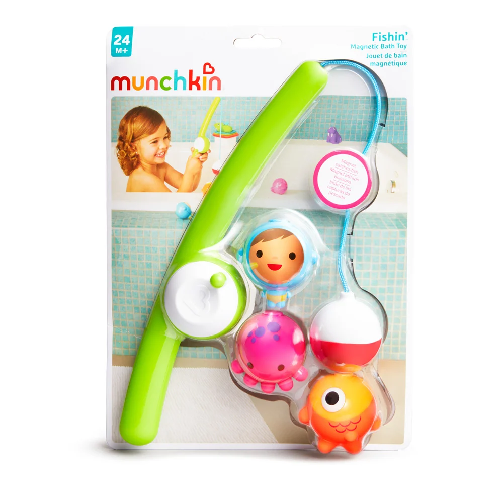 Fishin’™ Bath Toy with Magnetic Rod and 3 Floating Bobbers