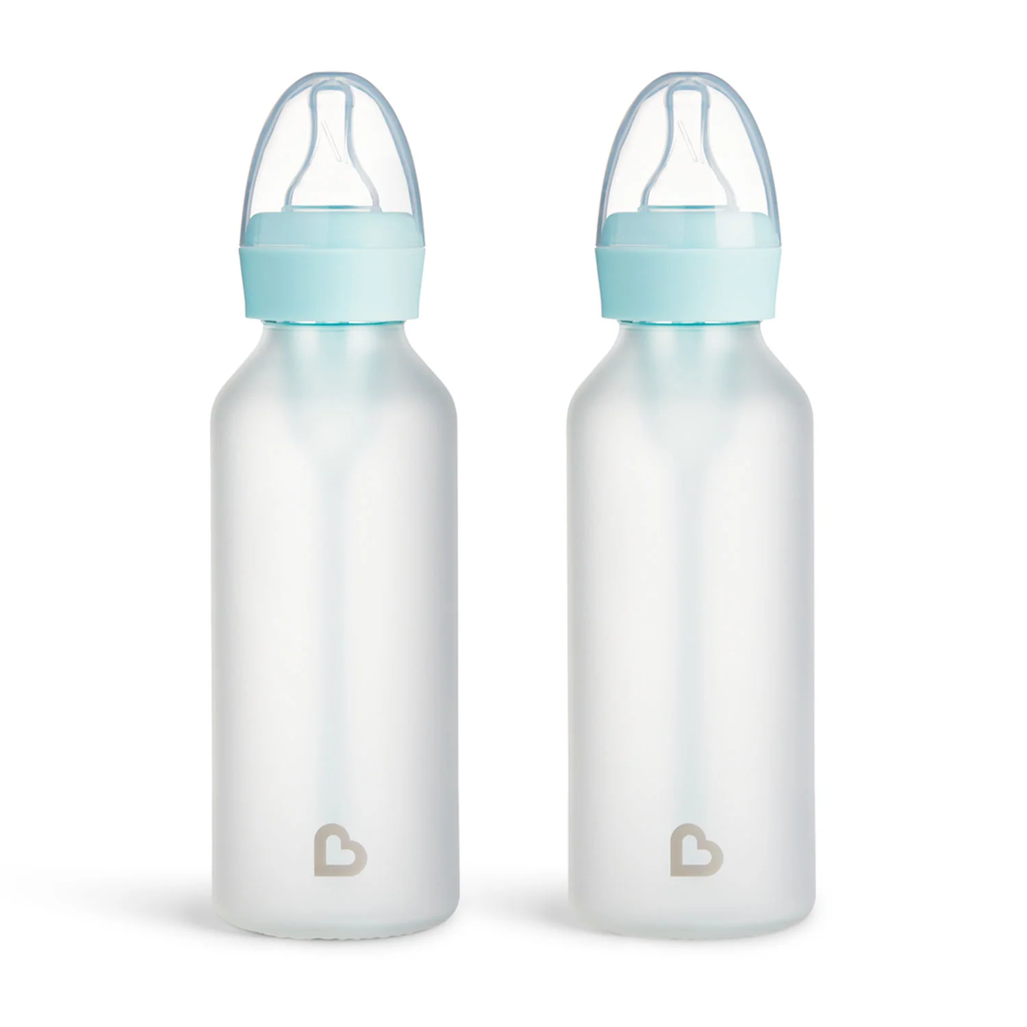 Biberon en verre et silicone Bond® pour bébé, 2 pièces, sans microplastique