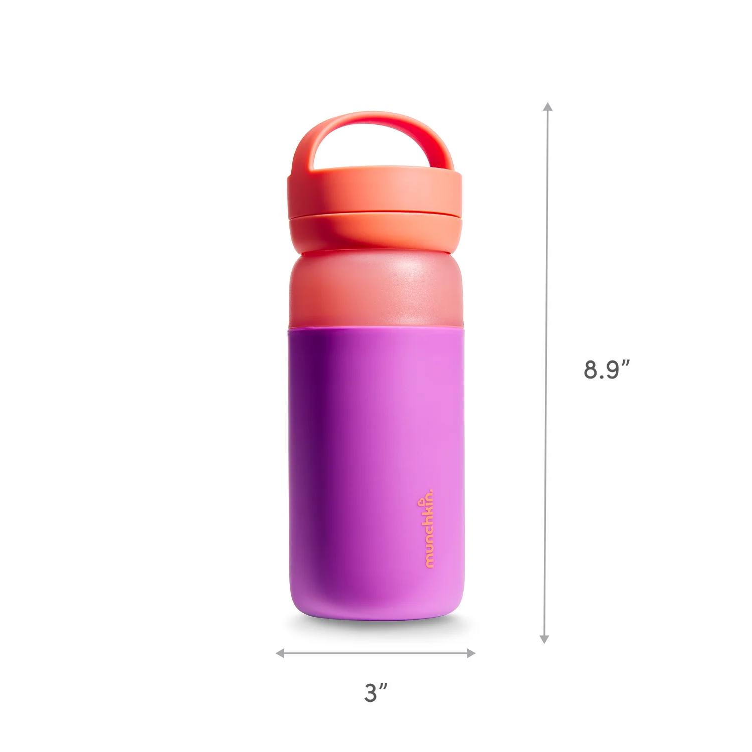 Gourde isotherme Munchkin Stay Cool pour tout-petits avec couvercle à clapet