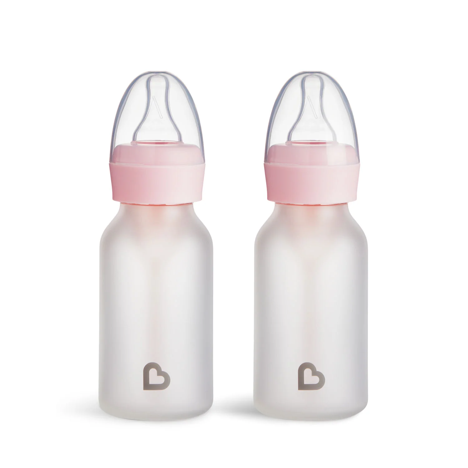 Biberon en verre et silicone Bond® pour bébé, 2 pièces, sans microplastique