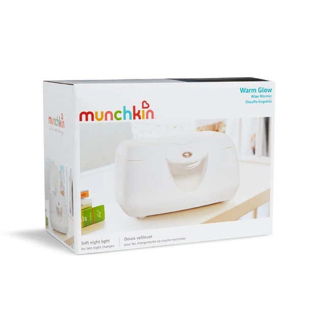 Warm Glow Wipe Warmer with Night Light for Baby Wipes