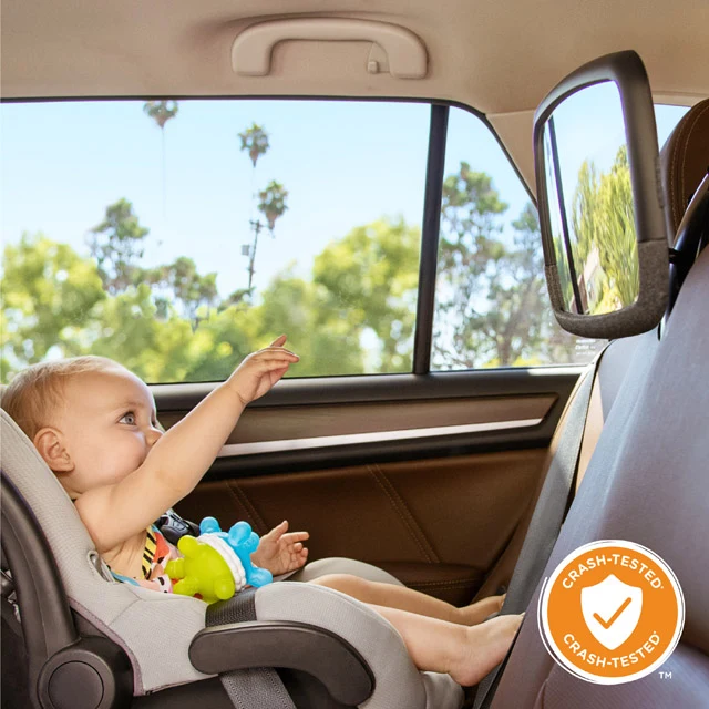 360° Baby In-Sight Pivot Car Mirror for Adjustable Headrests