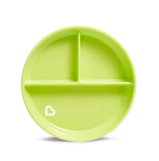 Stay Put Suction Plate with Deep Sides for Baby and Toddler Meals