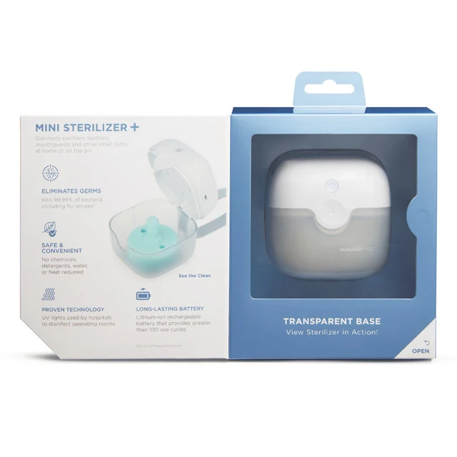 Mini bærbar UV-C sterilisator Plus med genopladeligt batteri