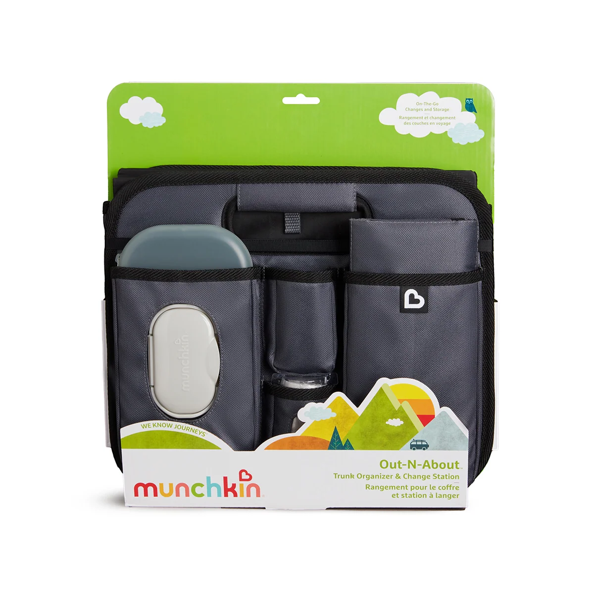Out-N-About™ Trunk Organizer and Changing Station for Travel with Kids