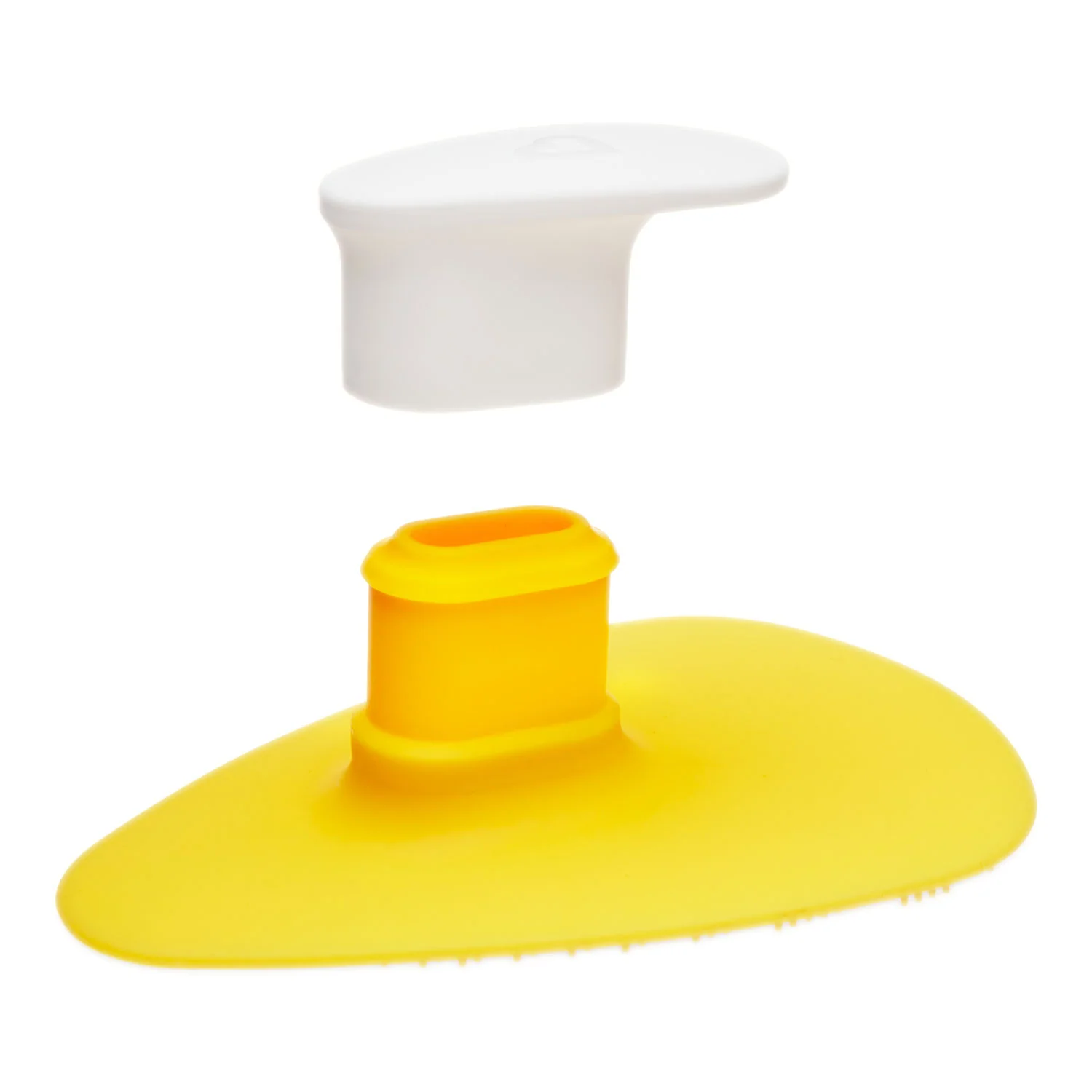 Munchkin Squeeze & Scrub Silicone Brush with Soap Dispenser for Bathtime