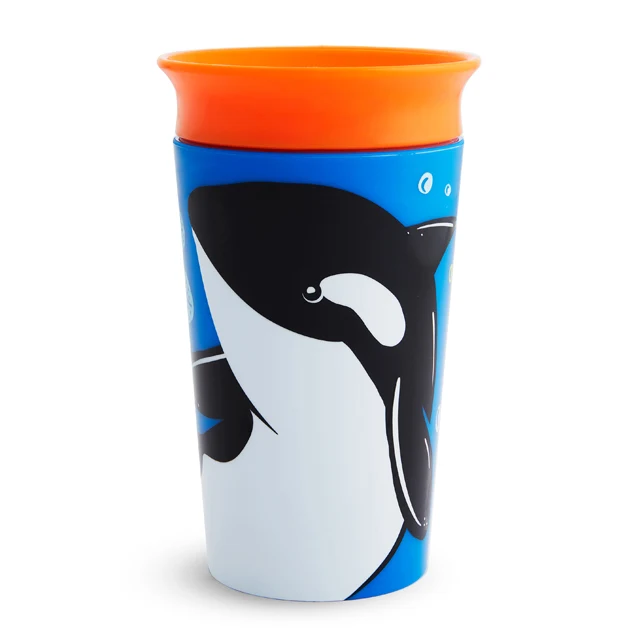 Miracle® 360° WildLove Sippy Cup, 9oz — Spill-Free Sips from Any Side