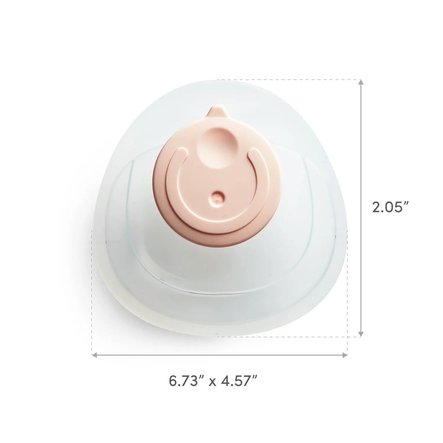 Munchkin Silicone Manual Breast Pump with Lid and Lanyard