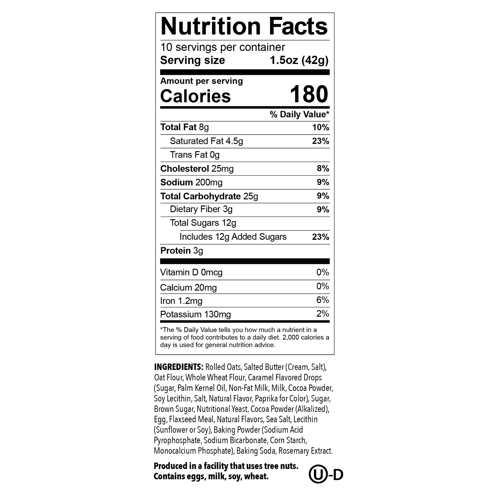 Milkmakers Chocolate Salted Caramel Lactation Cookie Bites, 10 Single Serve Bags