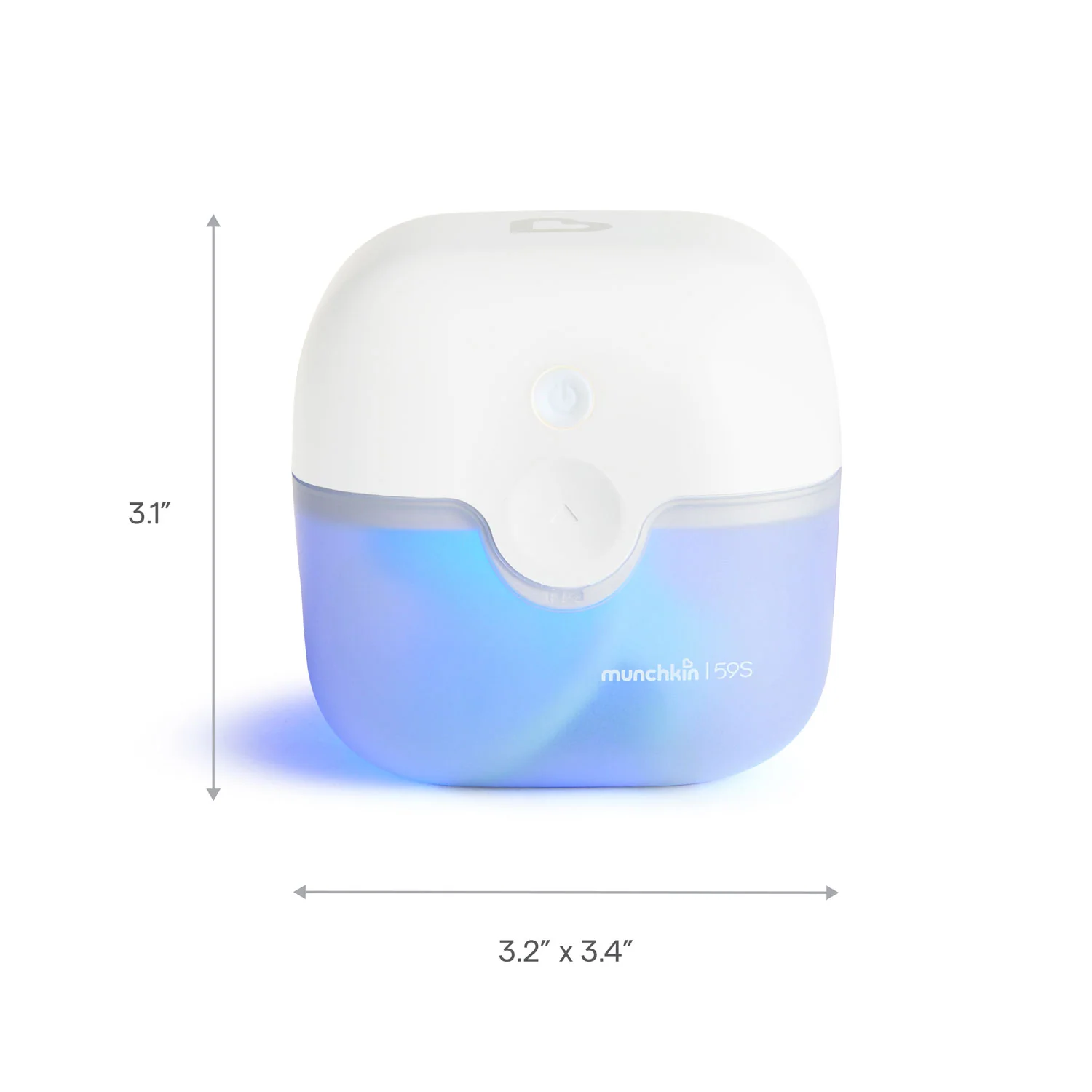 Mini bærbar UV-C sterilisator Plus med genopladeligt batteri