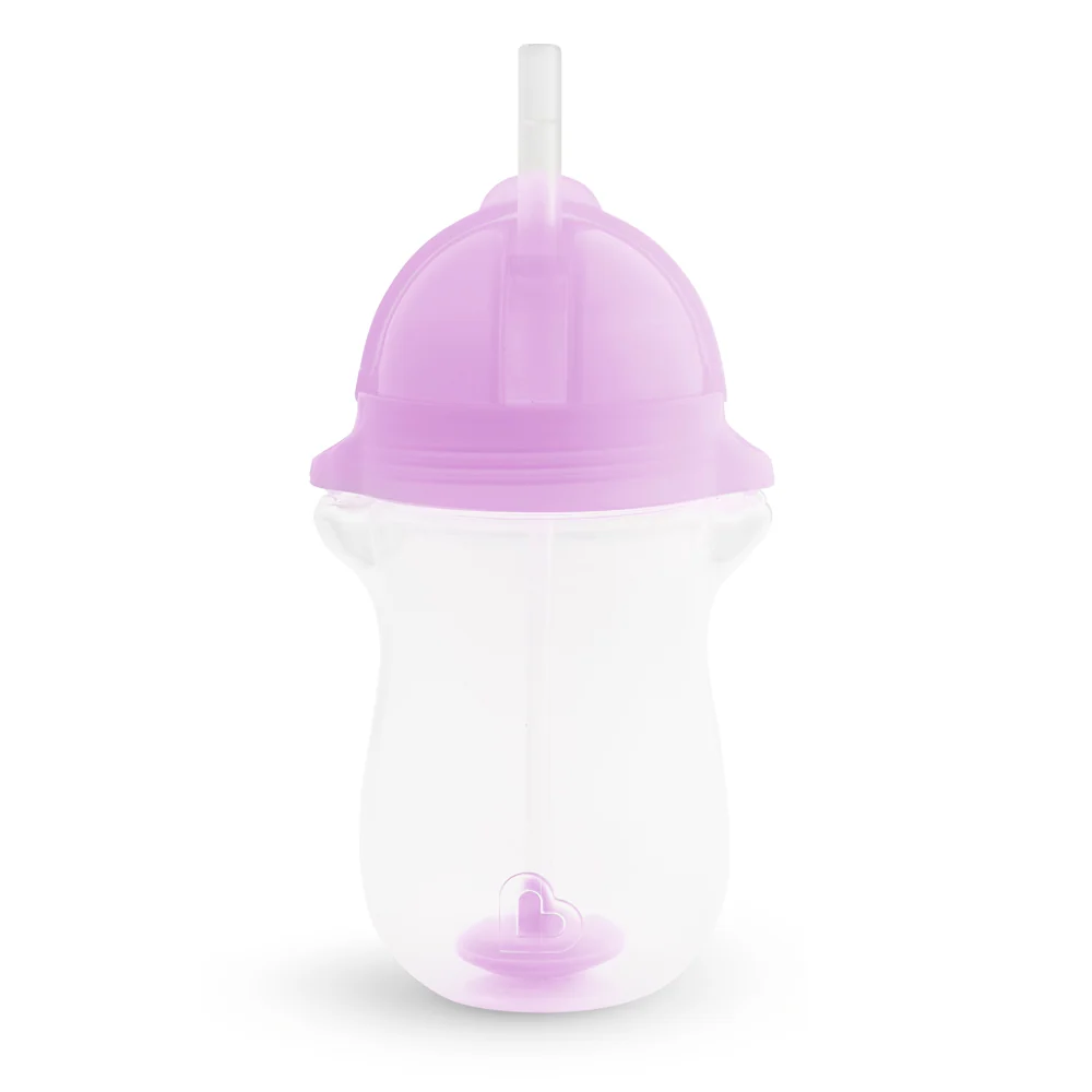 Munchkin Any Angle Click Lock Weighted Straw Cup, 10oz
