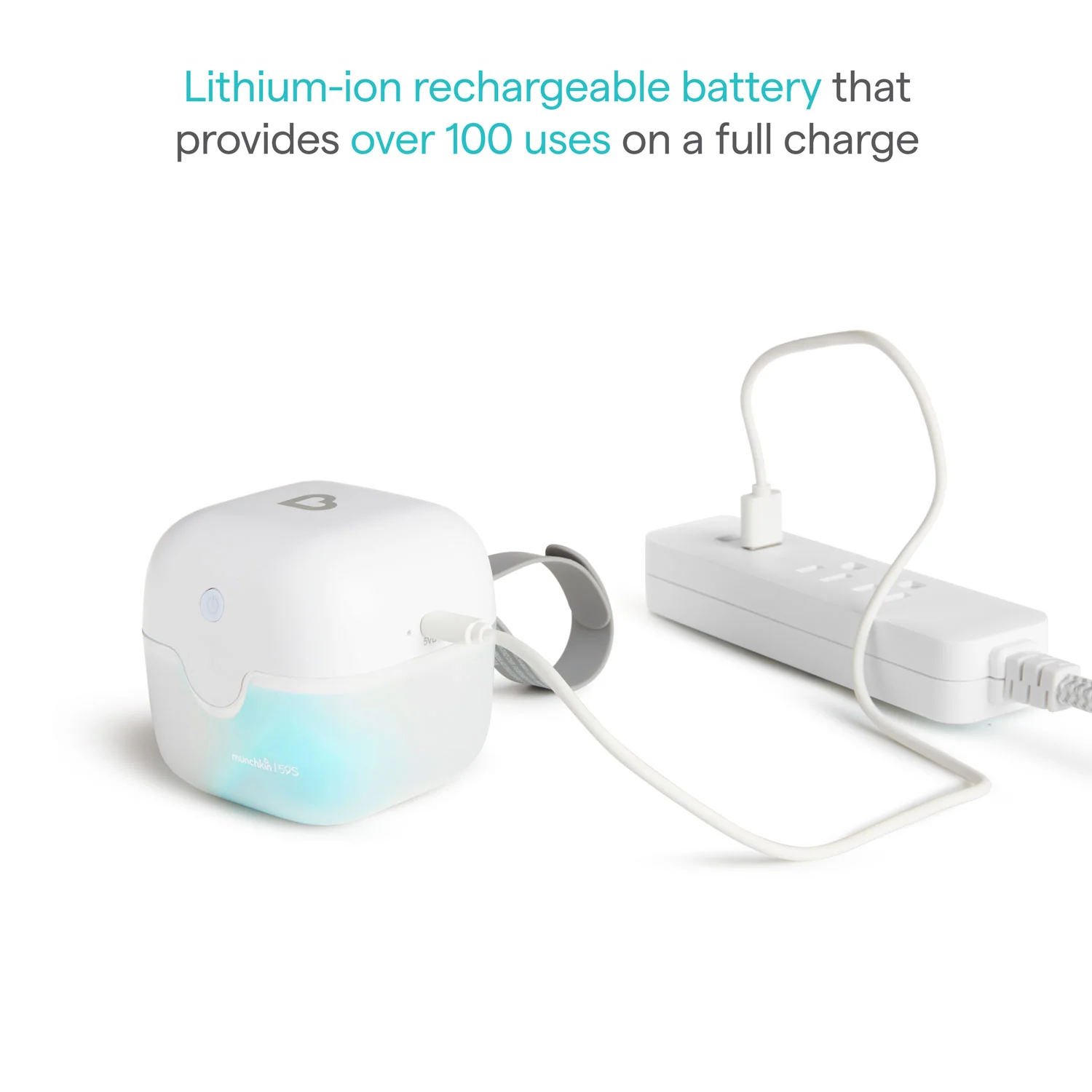 Mini Portable UV-C Sterilizer Plus with Rechargeable Battery