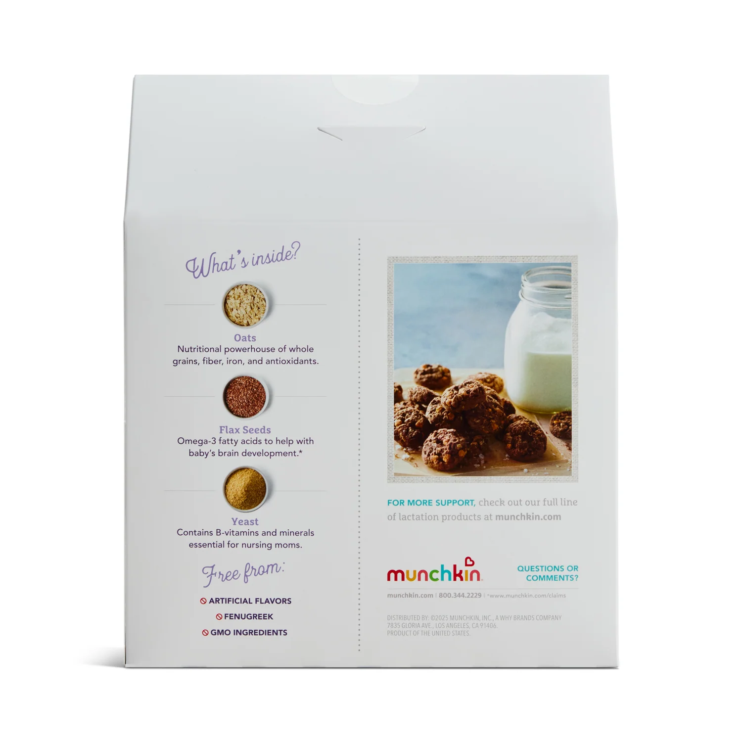 Milkmakers Chocolate Salted Caramel Lactation Cookie Bites, 10 Single Serve Bags