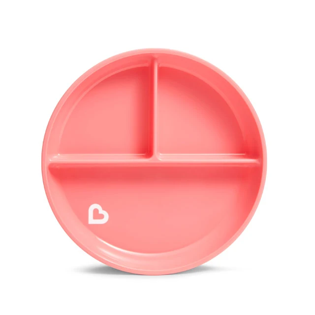 Stay Put Suction Plate with Deep Sides for Baby and Toddler Meals