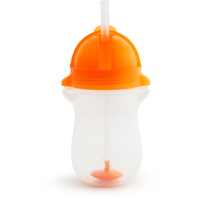 Munchkin Any Angle Click Lock Weighted Straw Cup, 10oz