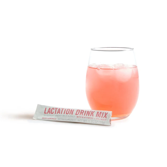 Milkmakers Berry Lemonade Lactation Drink Mix, 14 Single Serve Packets