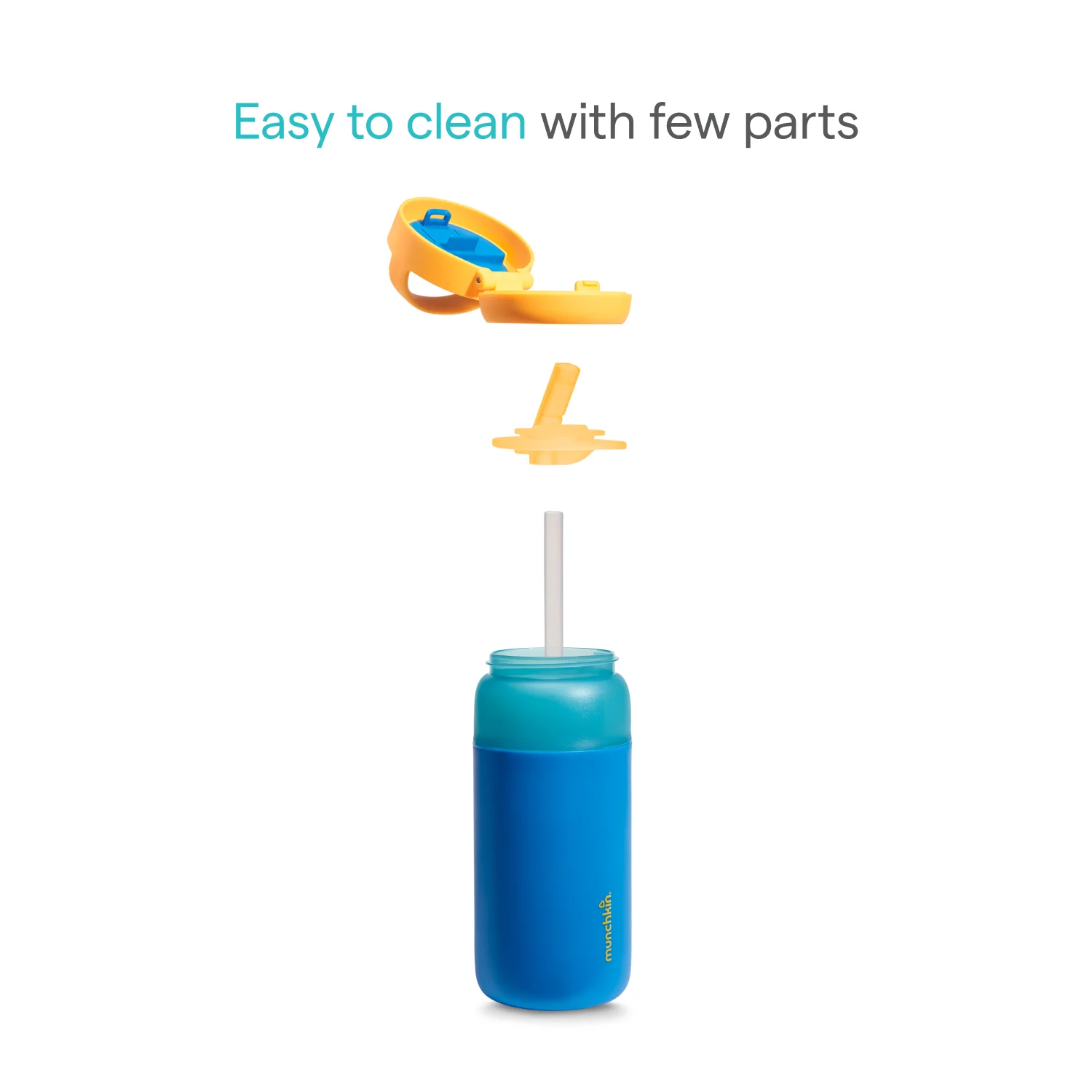 Gourde isotherme Munchkin Stay Cool pour tout-petits avec couvercle à clapet