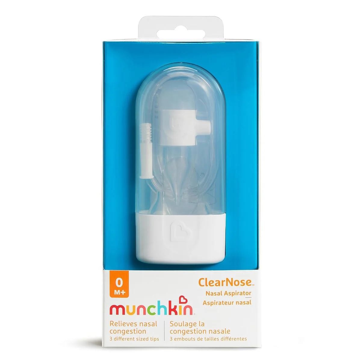 ClearNose™ 吸鼻器 附 3 種尺寸吸頭與旅行收納盒