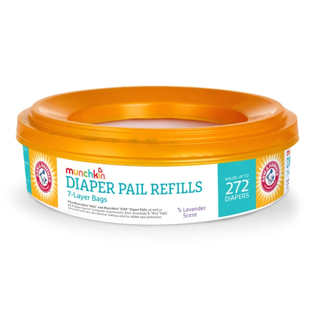 Arm & Hammer™ Diaper Pail Refill Rings, Lavender Scented 7-Layer Film