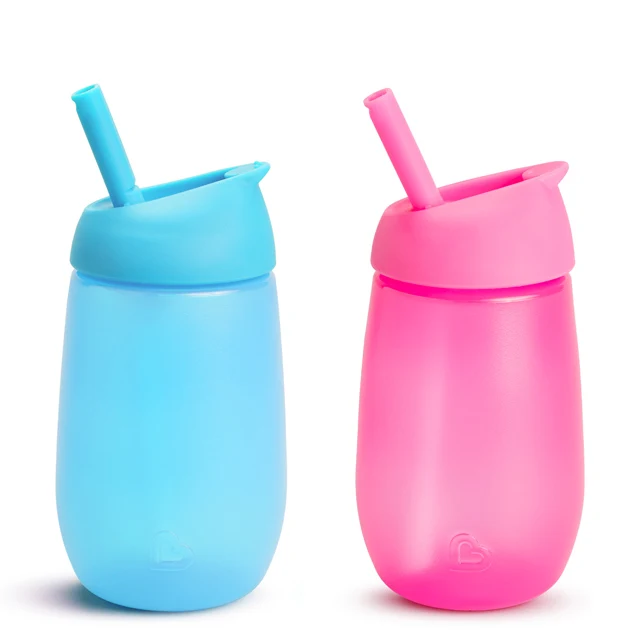 Simple Clean™ Rietjesbeker, 10oz, 2 stuks voor peuters