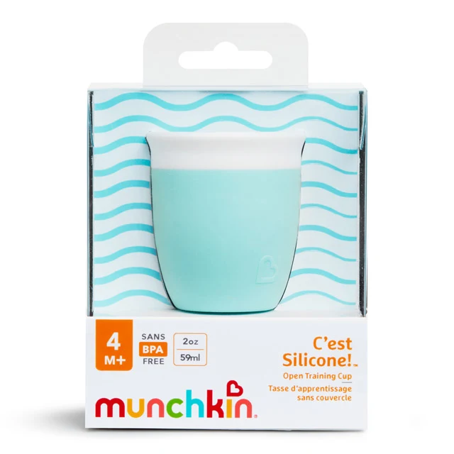 Vaso de entrenamiento abierto C’est Silicone!™, 2 oz para primeros sorbos