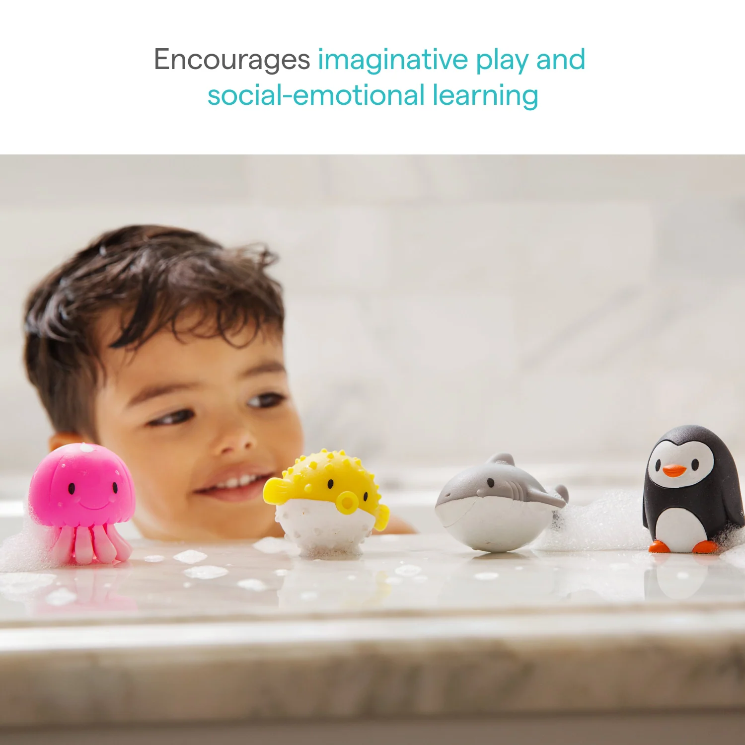 Ocean™ Bath Squirts 8 Pack Floating Water Toys for Babies